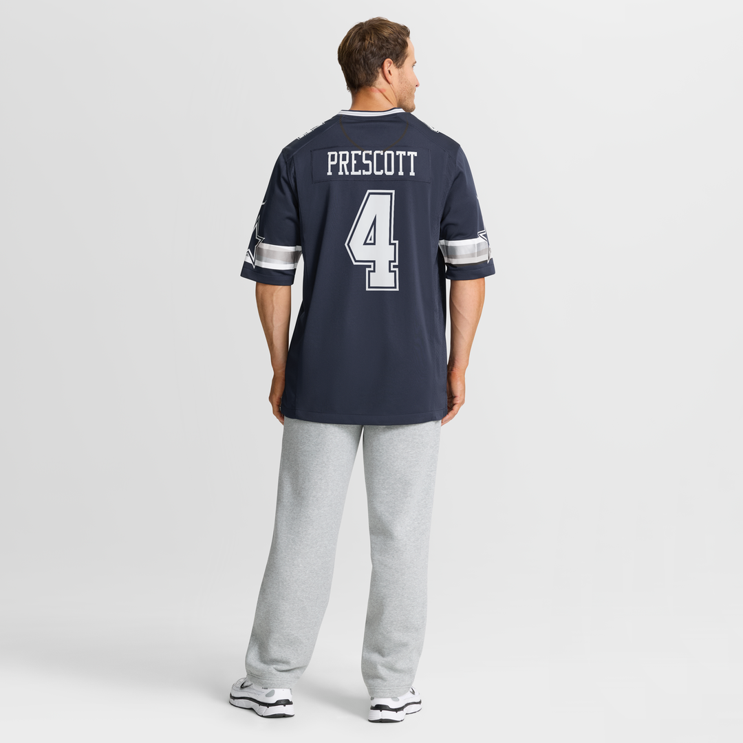 Dak Prescott Dallas Cowboys Game Team Jersey - Navy