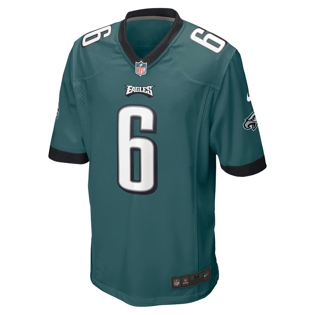 DeVonta Smith Philadelphia Eagles Player Game Jersey - Midnight Green