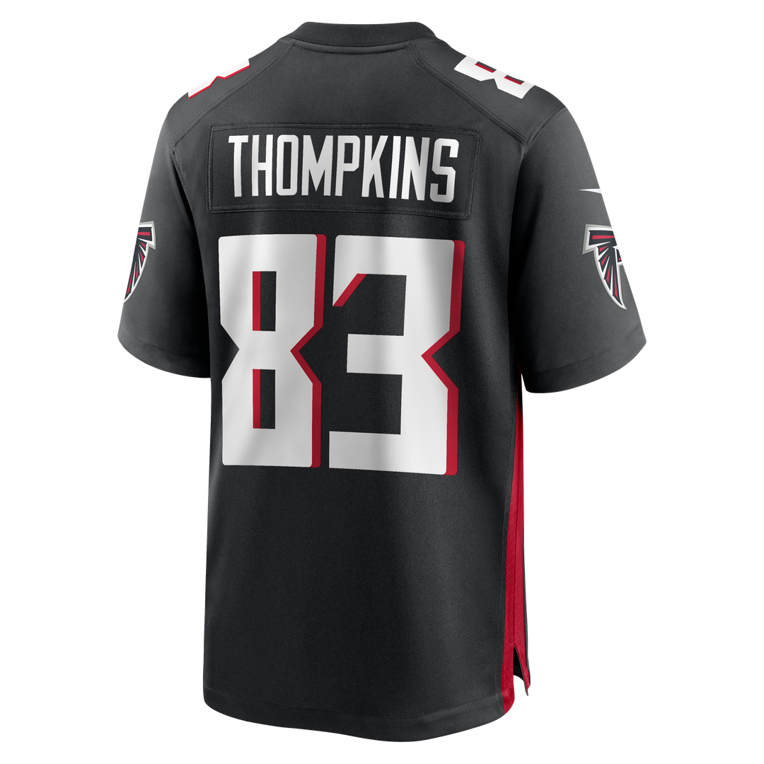 Deven Thompkins Atlanta Falcons Team Game Jersey - Black