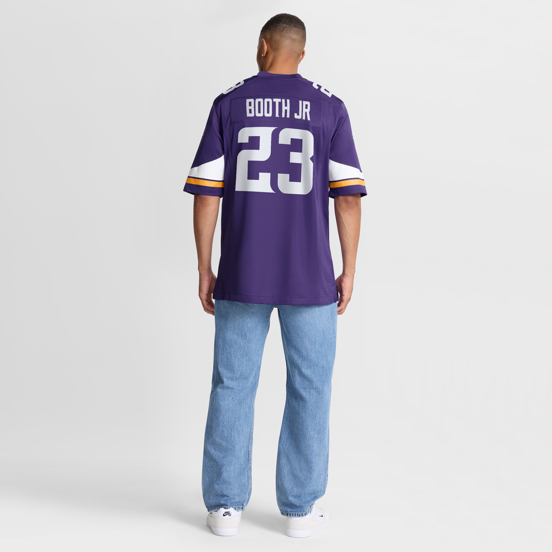 Andrew Booth Jr. Minnesota Vikings Player Game Jersey - Purple