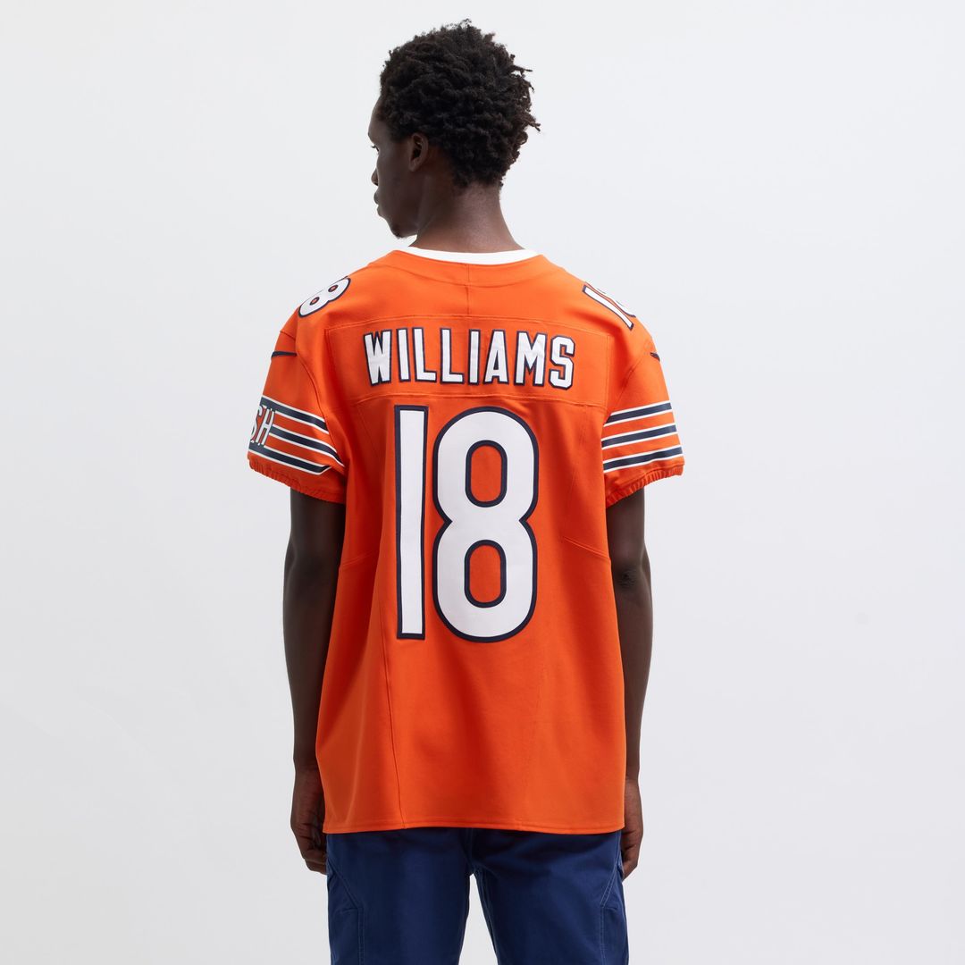 Caleb Williams Chicago Bears Alternate Vapor F.U.S.E. Elite Jersey - Orange