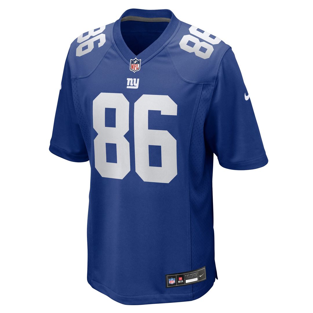 Thomas Fidone II New York Giants Team Game Jersey - Royal