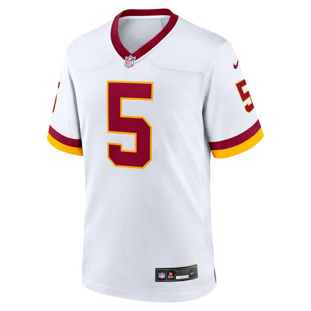 Jayden Daniels Washington Commanders Game Super Bowl Era Jersey - White