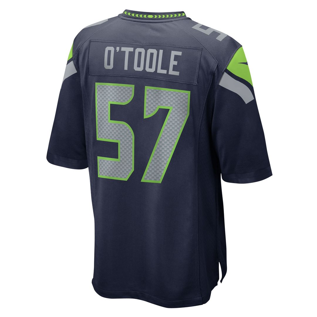 Connor O'Toole Seattle Seahawks Team Game Jersey - College Navy