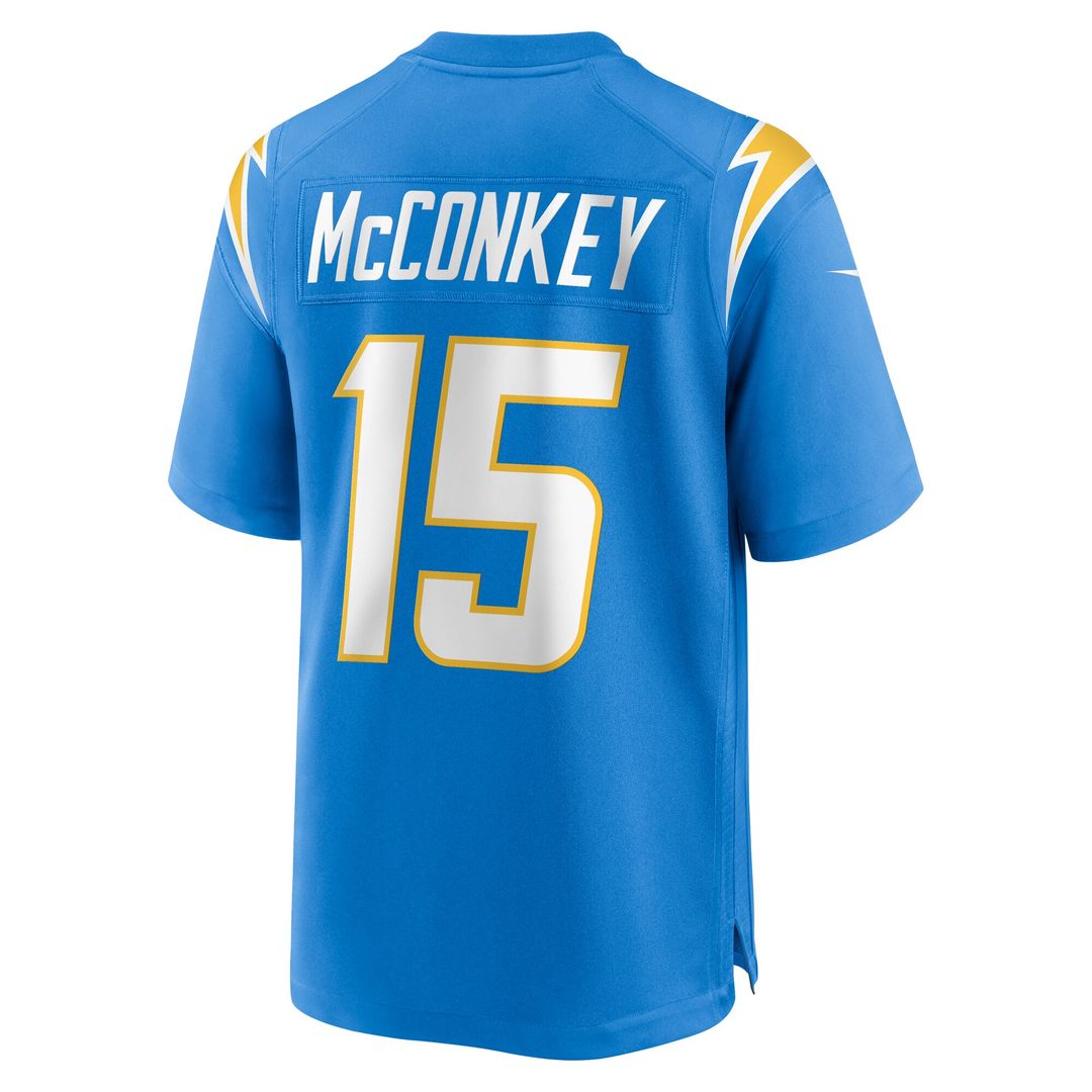 Ladd McConkey Los Angeles Chargers Alternate Super Chargers Game Player Jersey - Navy