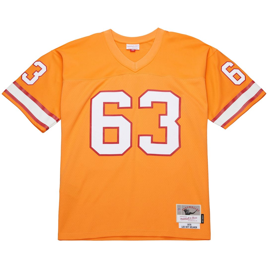 Lee Roy Selmon Tampa Bay Buccaneers 1976 Legacy Replica Jersey - Orange