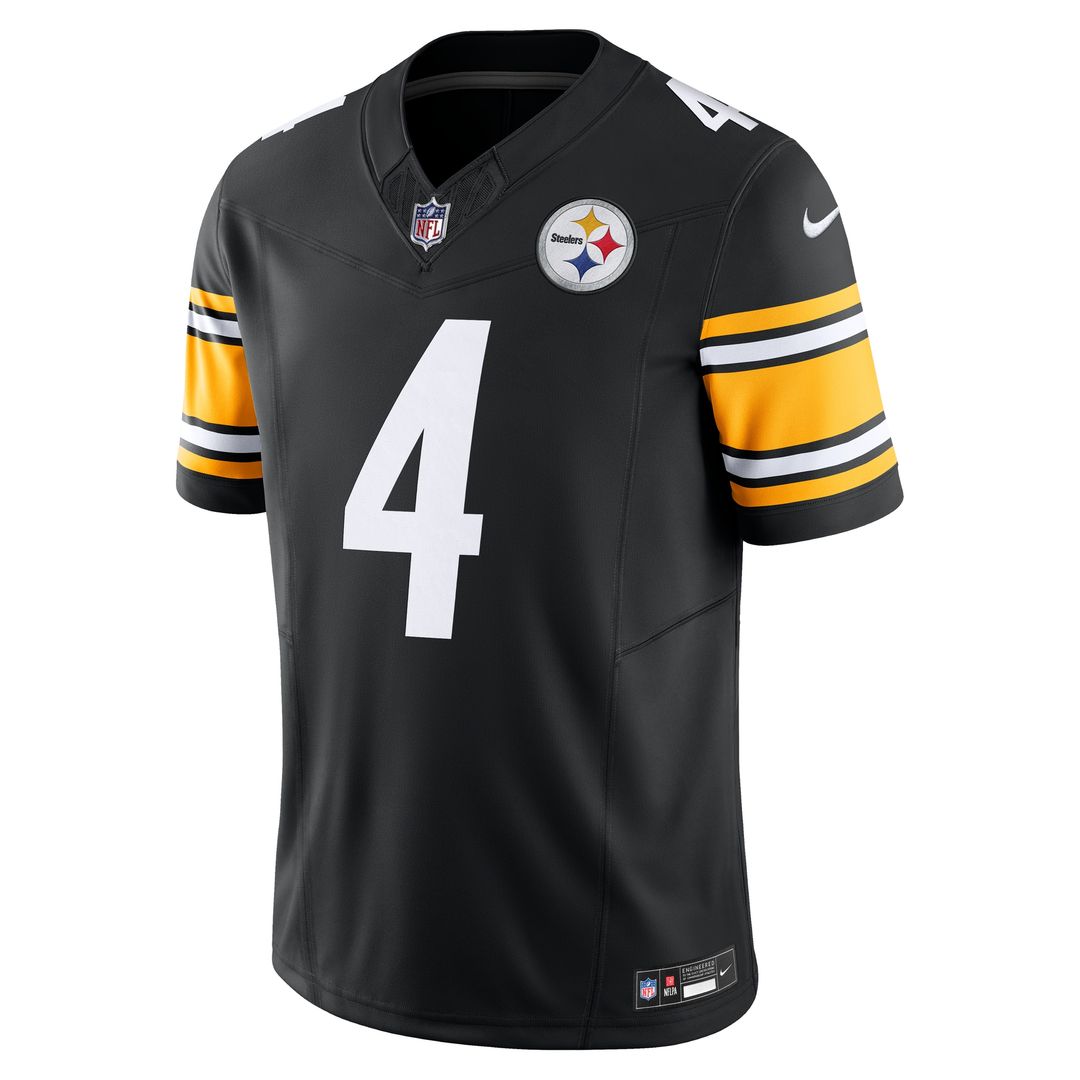 DK Metcalf Pittsburgh Steelers Team Vapor F.U.S.E. Limited Jersey - Black