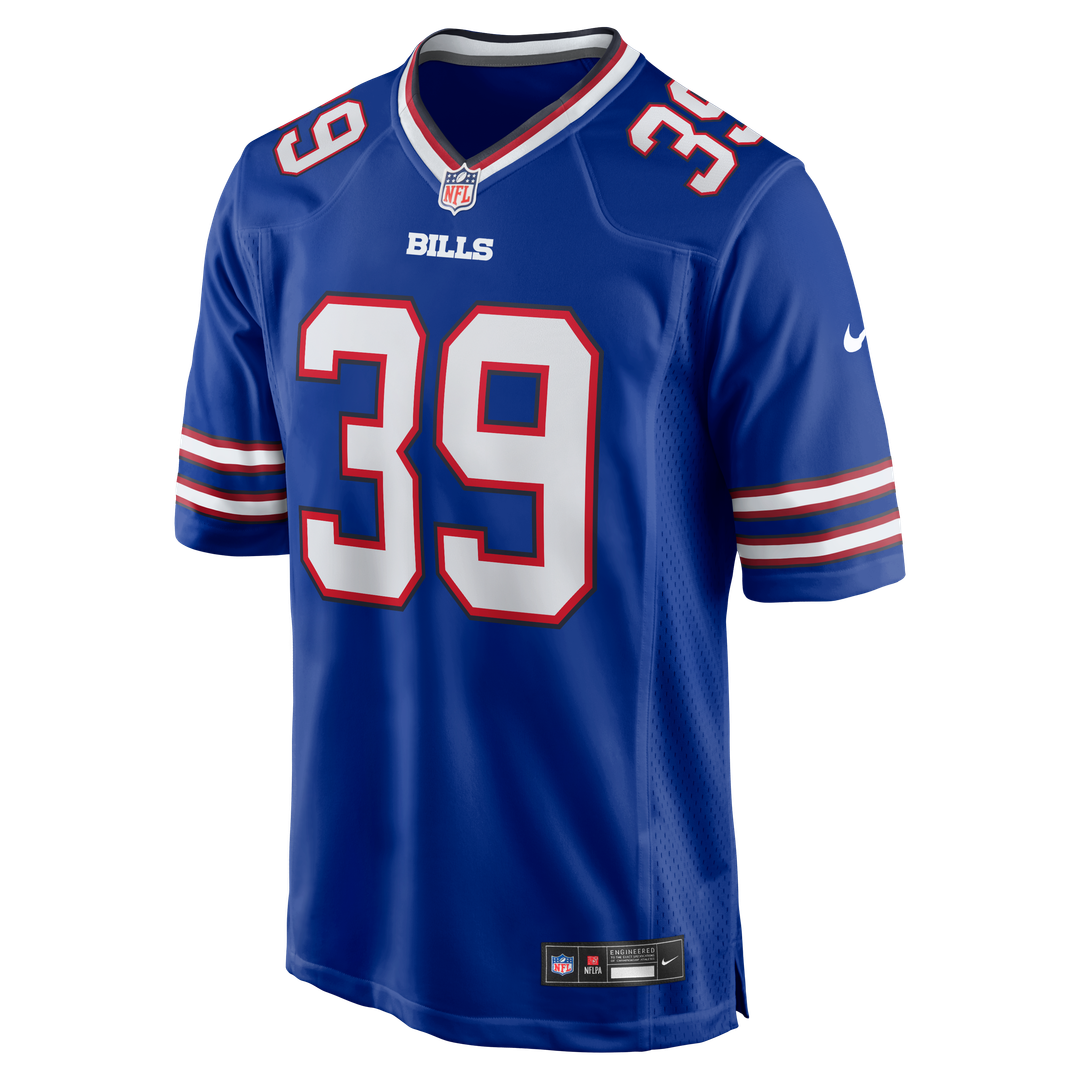 Tommy Doman Buffalo Bills Team Game Jersey - Royal