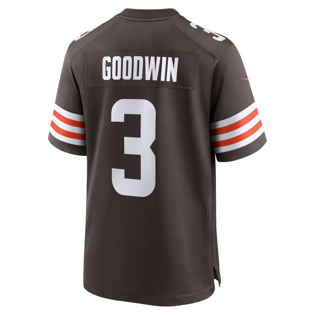 Marquise Goodwin Cleveland Browns Team Game Jersey - Brown