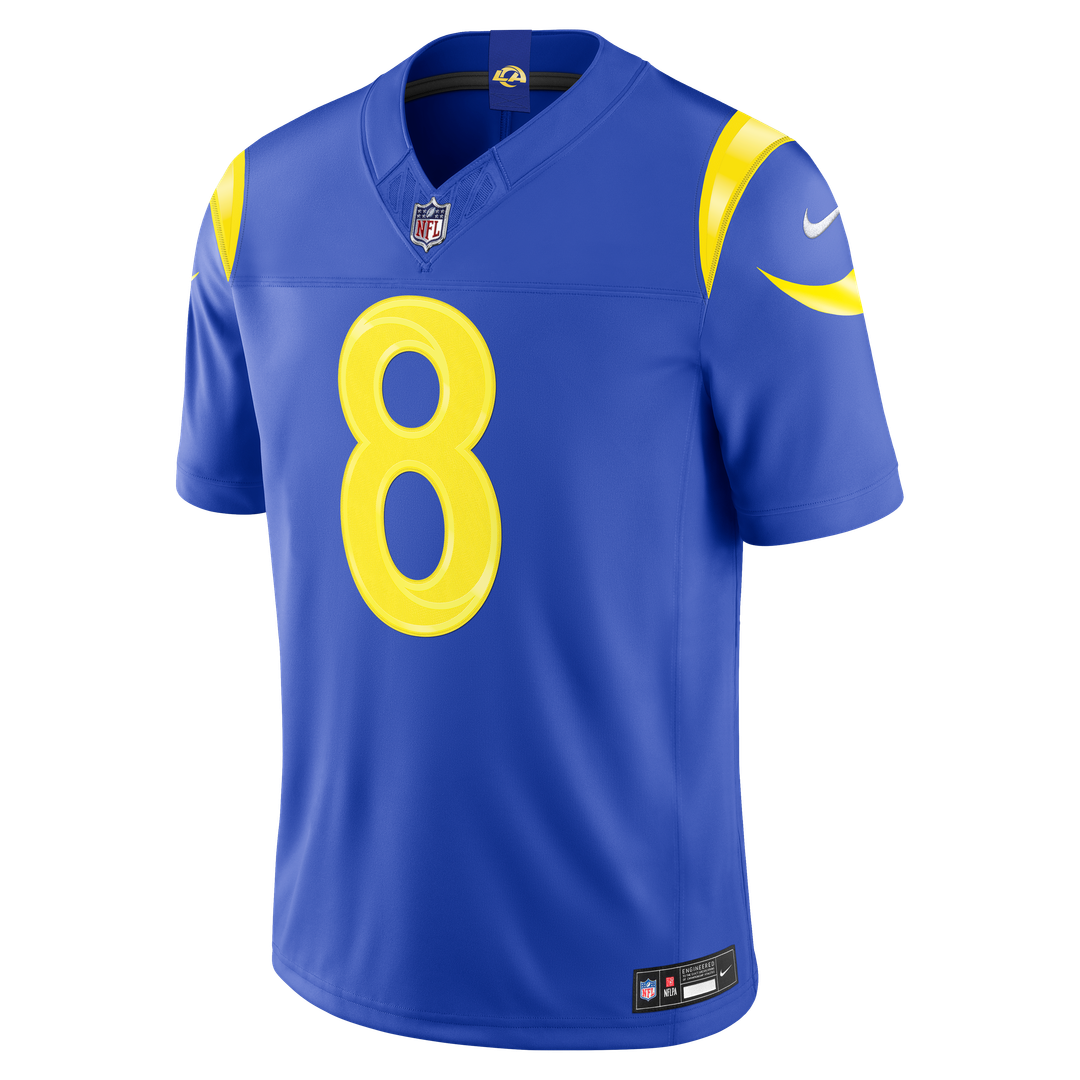 Jared Verse Los Angeles Rams Vapor F.U.S.E. Stitched Limited Jersey - White