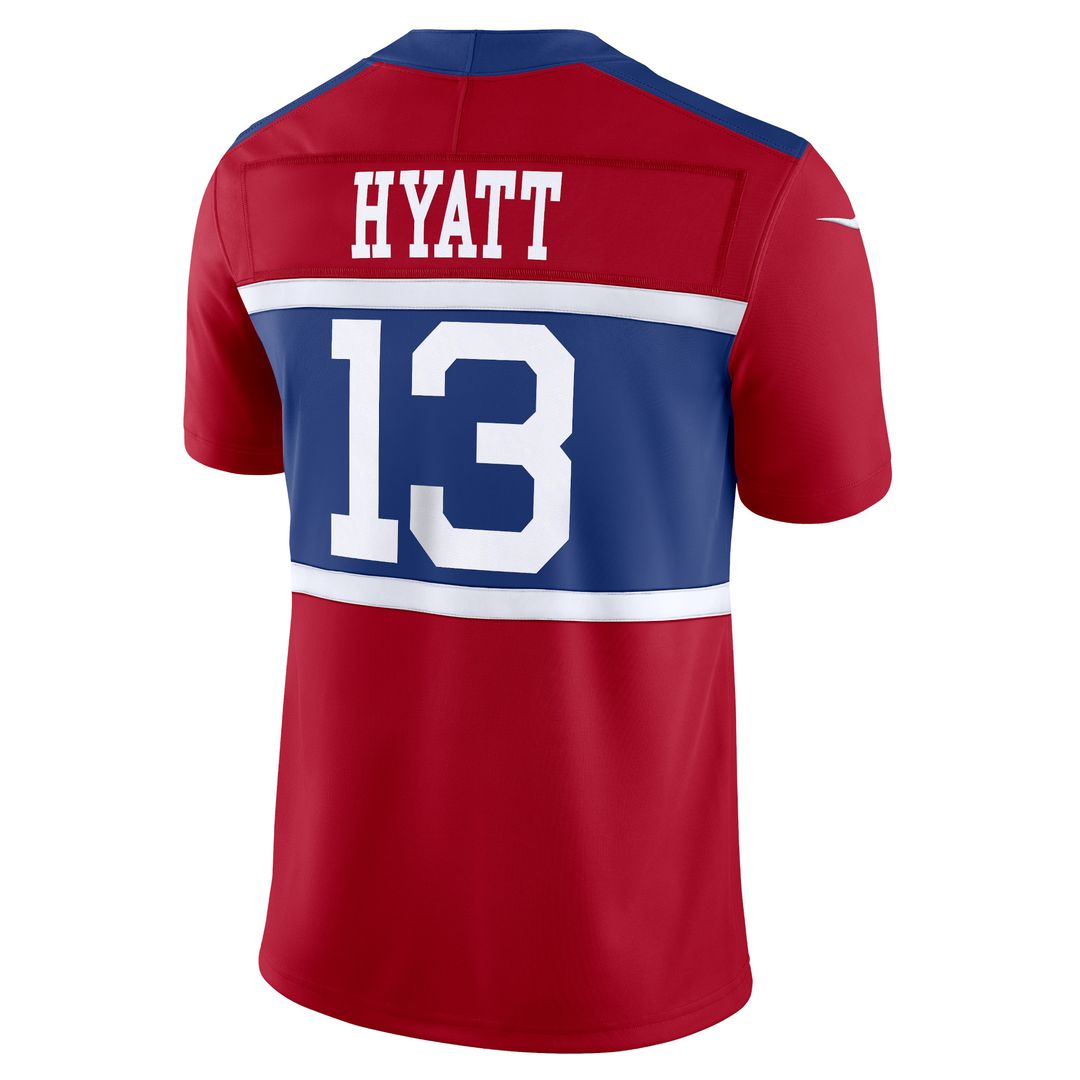 Jalin Hyatt New York Giants Alternate Vapor F.U.S.E. Limited Jersey - Century Red