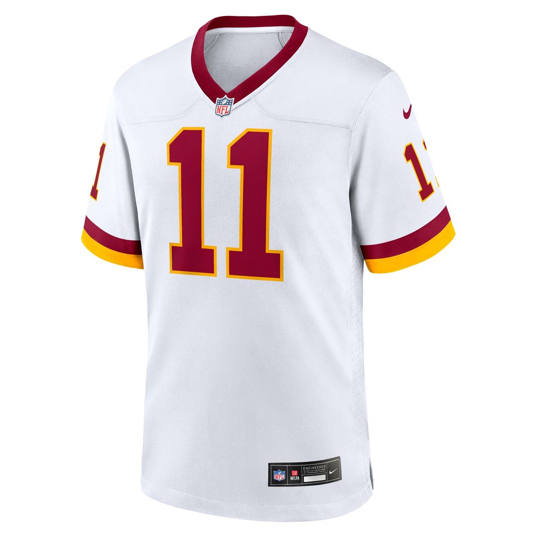 Luke McCaffrey Washington Commanders Hail Raiser Alternate Game Jersey - Black