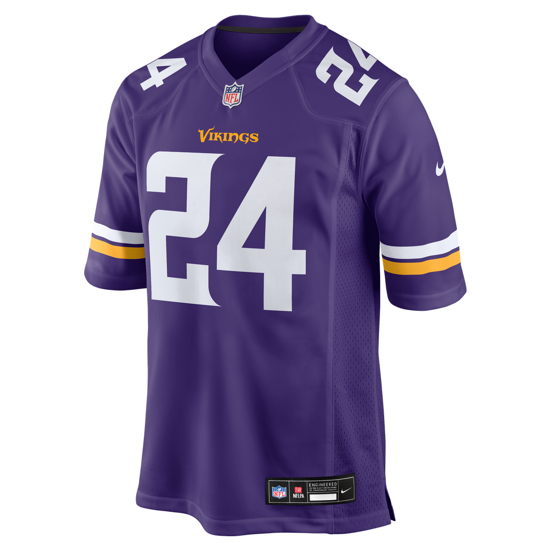 Jay Ward Minnesota Vikings Team Game Jersey - Purple
