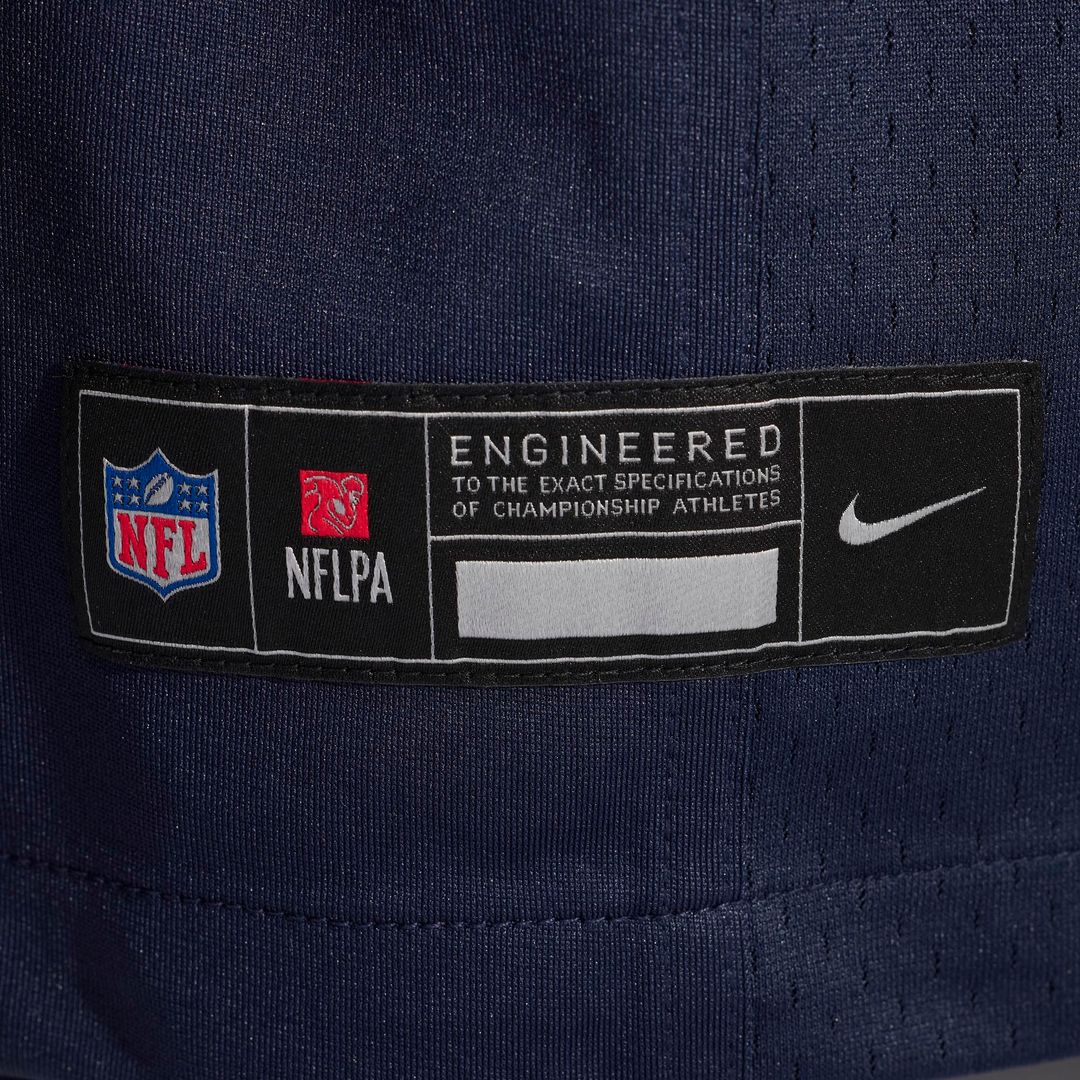 Malik Muhammad Chicago Bears Team Game Jersey - Navy