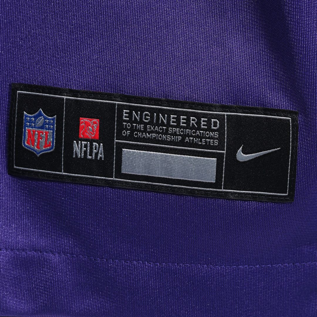 Jim Marshall Minnesota Vikings Retired Player Alternate Game Jersey - Purple