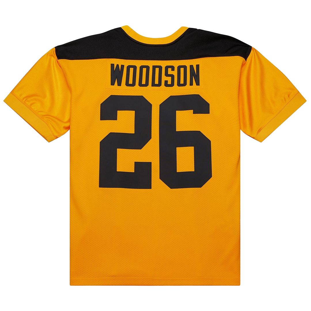 Rod Woodson Pittsburgh Steelers 1994 Authentic Throwback Retired Player Jersey - Gold