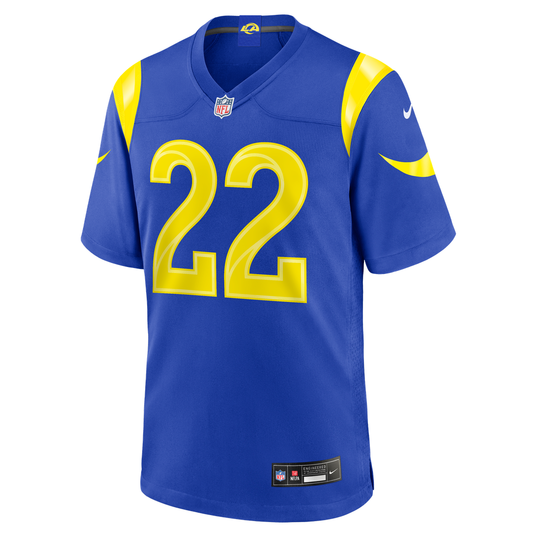 Trent McDuffie Los Angeles Rams Team Game Player Jersey - Royal