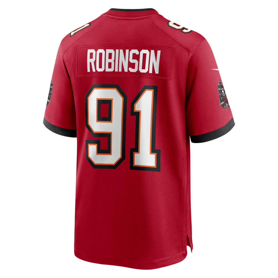 A'Shawn Robinson Tampa Bay Buccaneers Team Game Jersey - Red