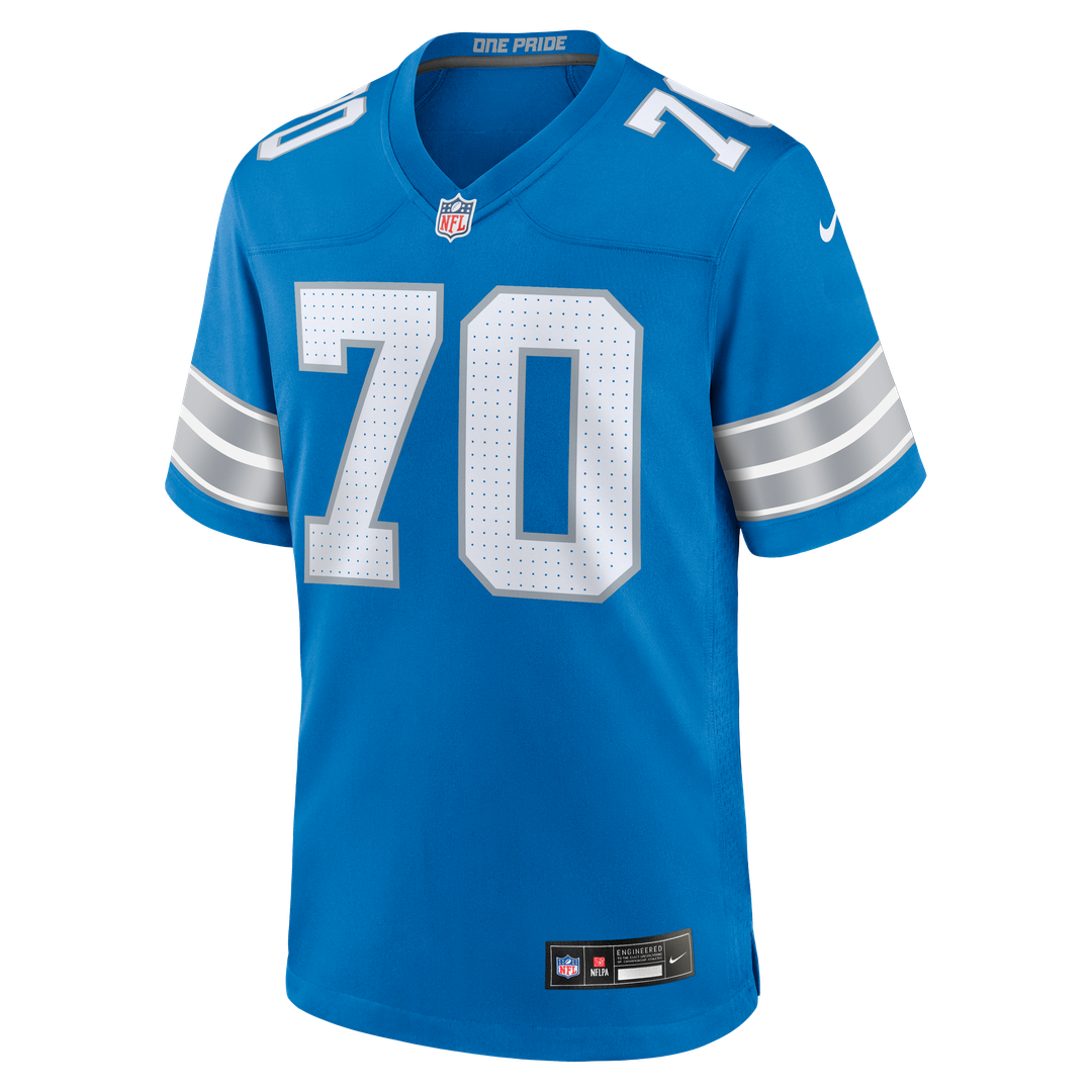 Juice Scruggs Detroit Lions Team Game Jersey - Blue