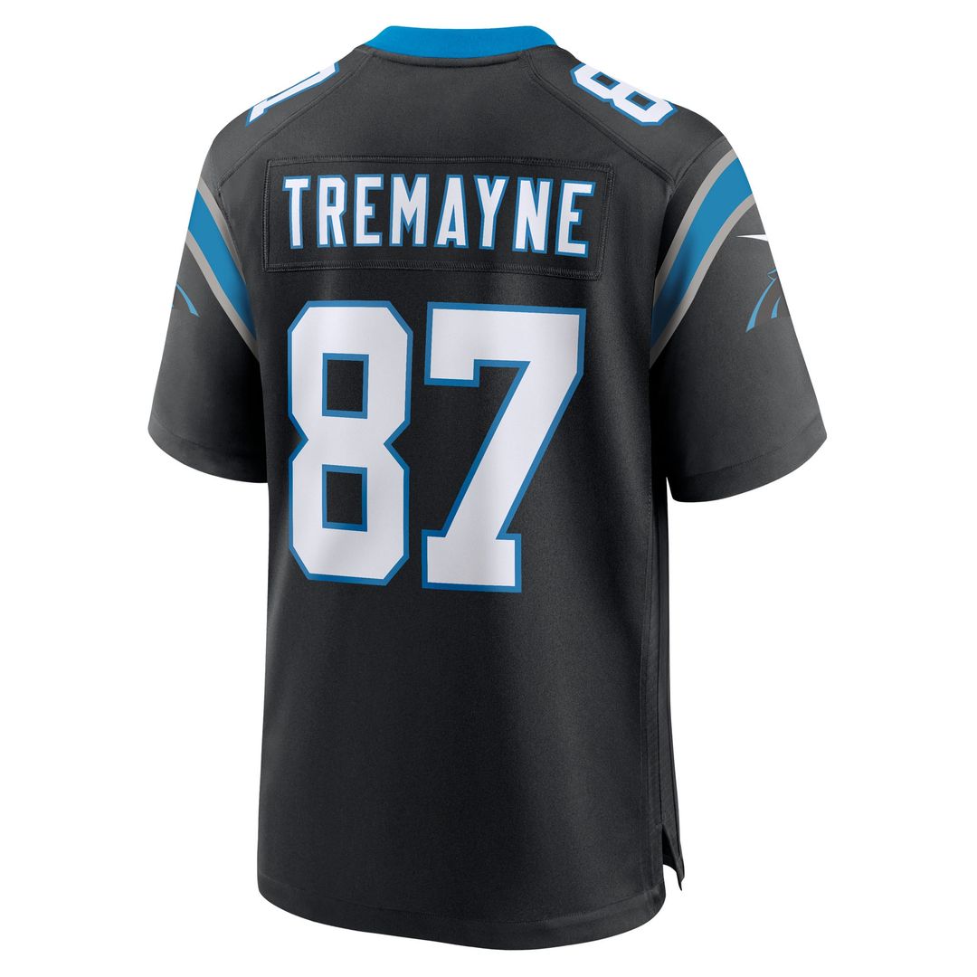 Brycen Tremayne Carolina Panthers Team Game Jersey - Black