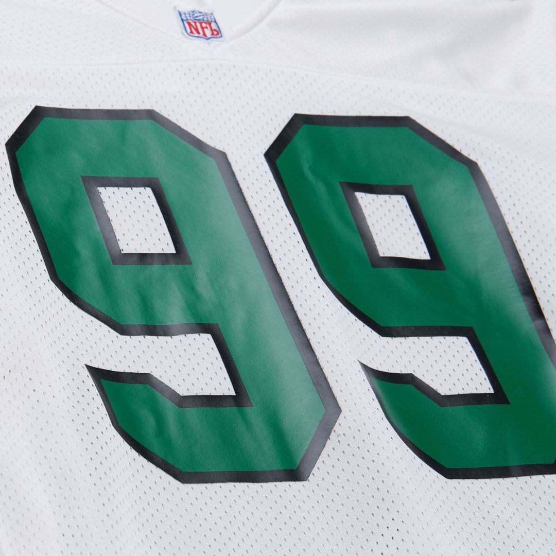 Jerome Brown Philadelphia Eagles 1991 Authentic Throwback Retired Player Jersey - White