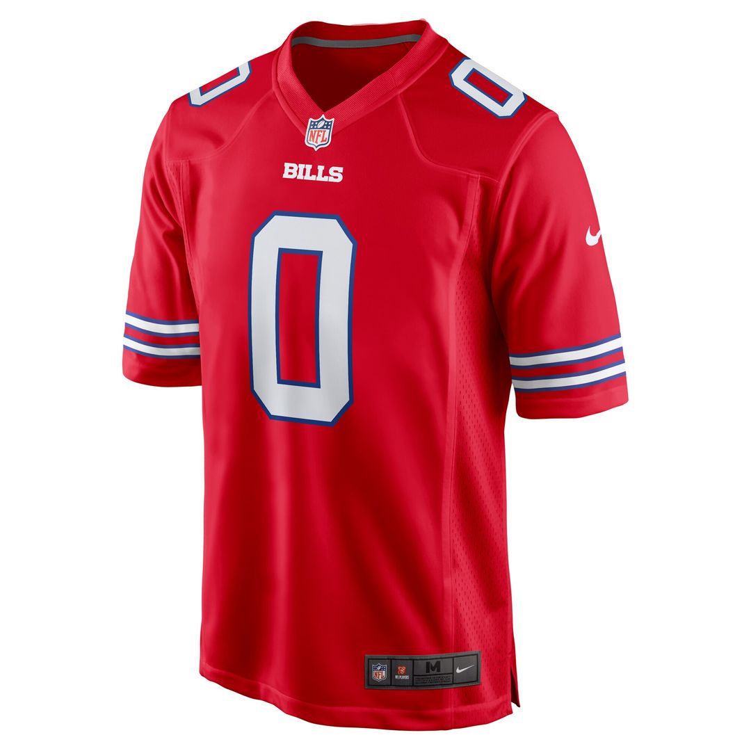 Keon Coleman Buffalo Bills Alternate Game Jersey - Red