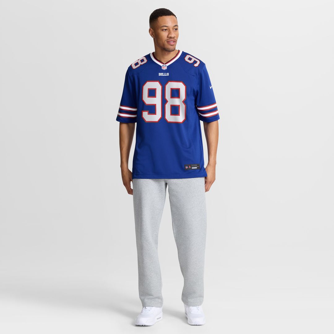 T.J. Sanders Buffalo Bills Team Game Jersey - Royal