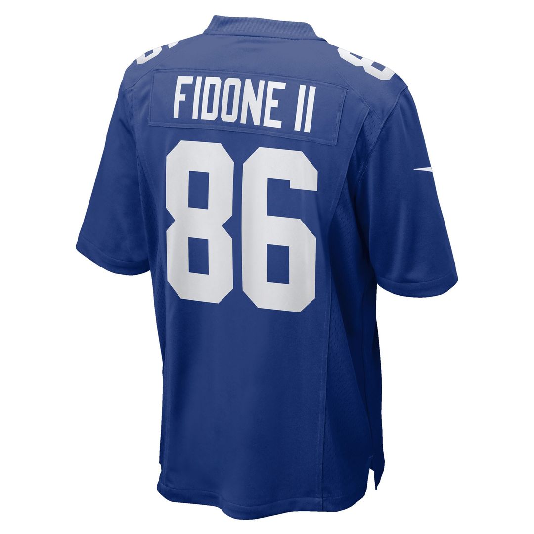 Thomas Fidone II New York Giants Team Game Jersey - Royal