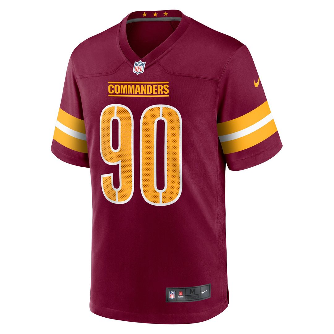 Javontae Jean-Baptiste Washington Commanders Game Jersey - Burgundy