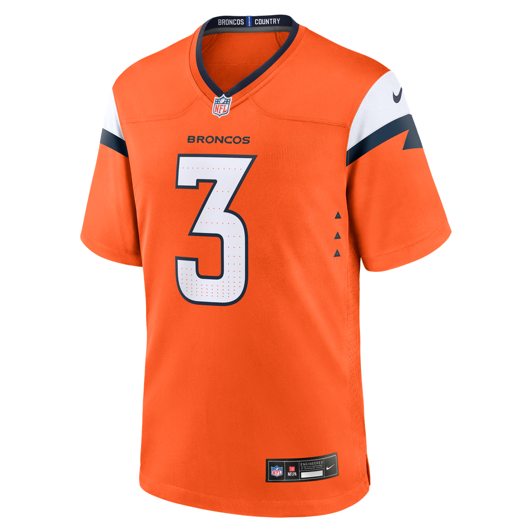 Wil Lutz Denver Broncos Team Game Jersey - Orange