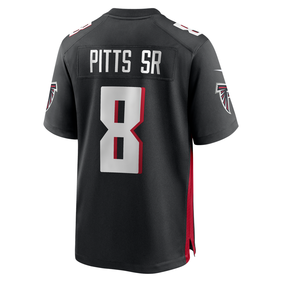 Kyle Pitts Sr. Atlanta Falcons Team Game Jersey - Black