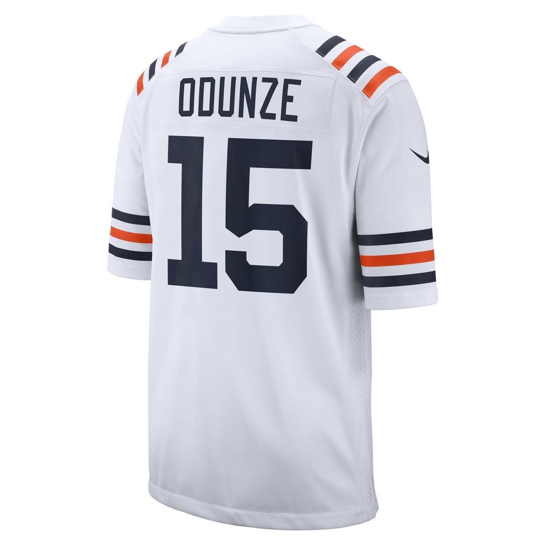 Rome Odunze Chicago Bears Alternate Game Jersey - White