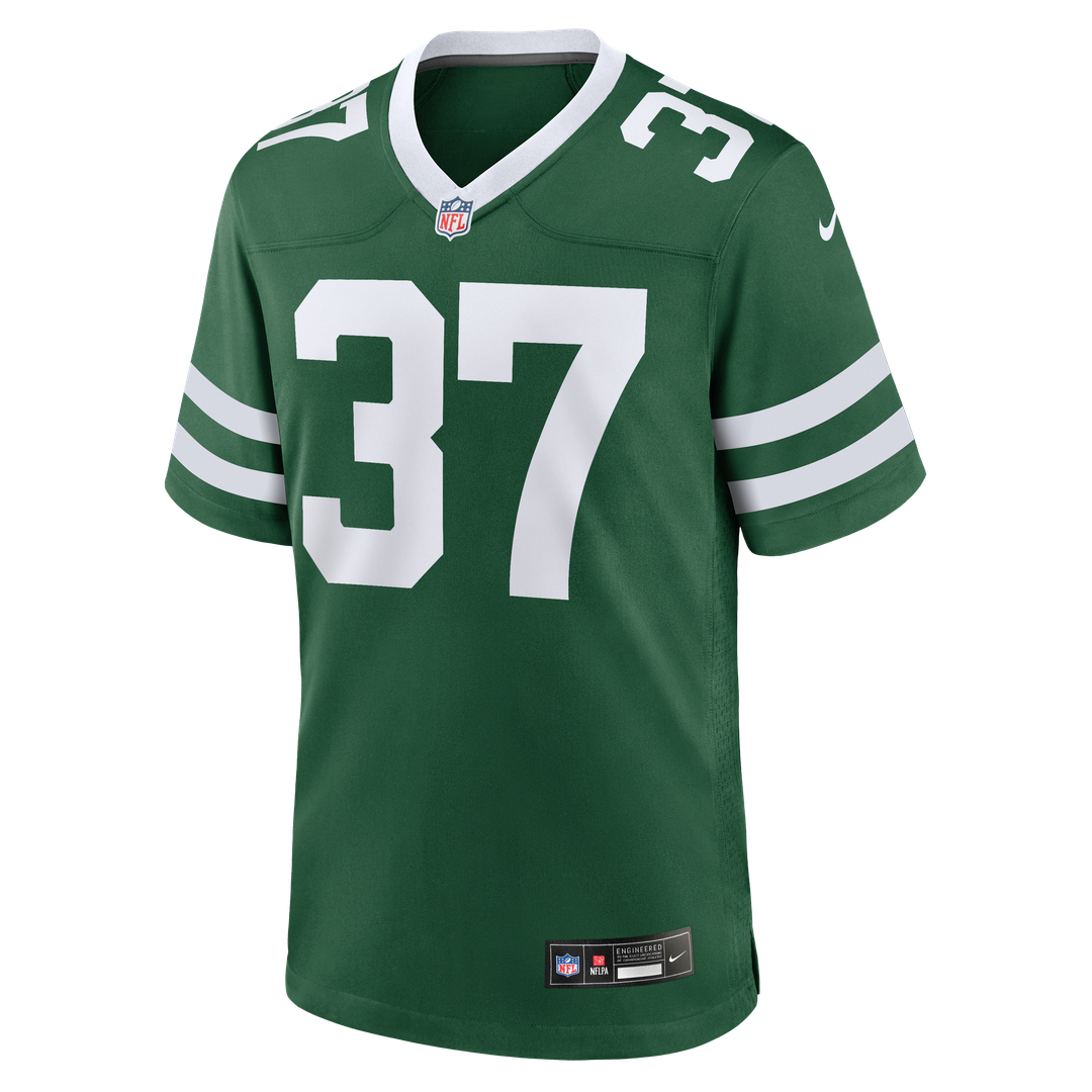 Qwan'tez Stiggers New York Jets Team Game Jersey - Legacy Green