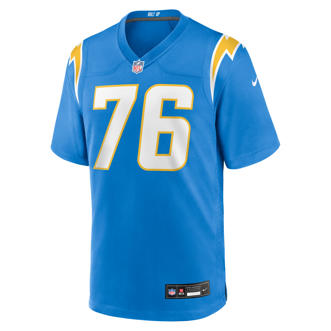 Joe Alt Los Angeles Chargers Alternate Super Chargers Game Player Jersey - Navy