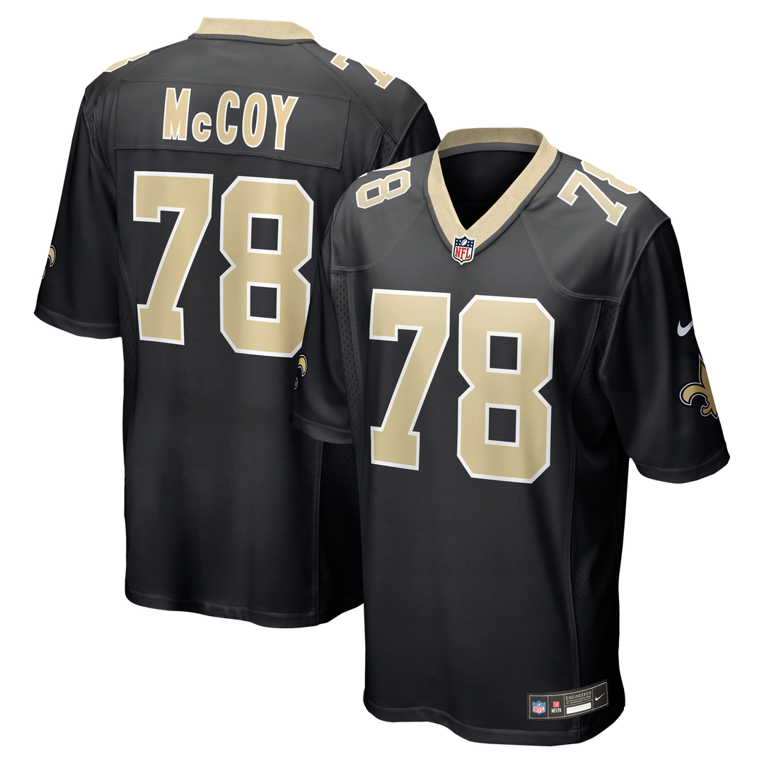 Erik Mccoy New Orleans Saints Game Jersey - Black