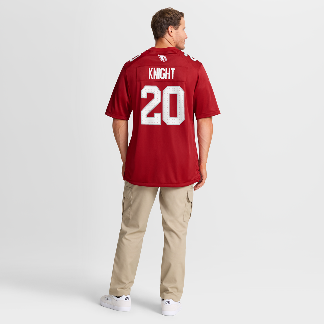 Zonovan Knight Arizona Cardinals Team Game Jersey - Cardinal