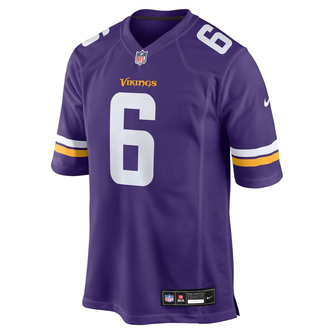 Dwight McGlothern Minnesota Vikings Team Game Jersey - Purple