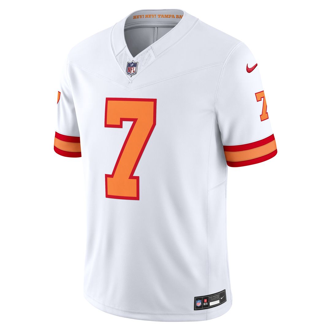 Bucky Irving Tampa Bay Buccaneers Alternate 2 Throwback Vapor F.U.S.E. Limited Jersey - Orange