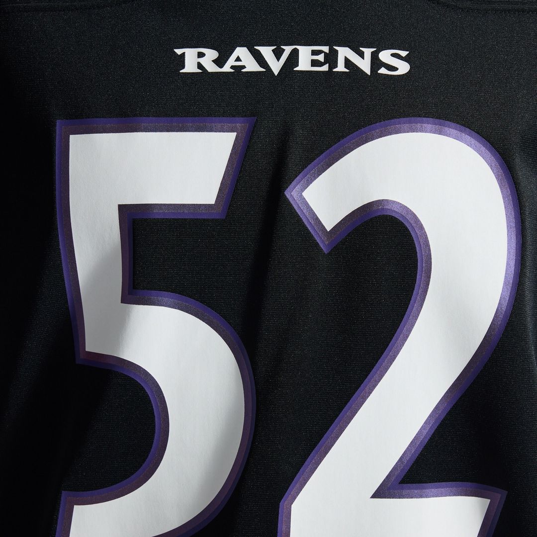 Ray Lewis Baltimore Ravens Alternate Retired Player Game Jersey - Black