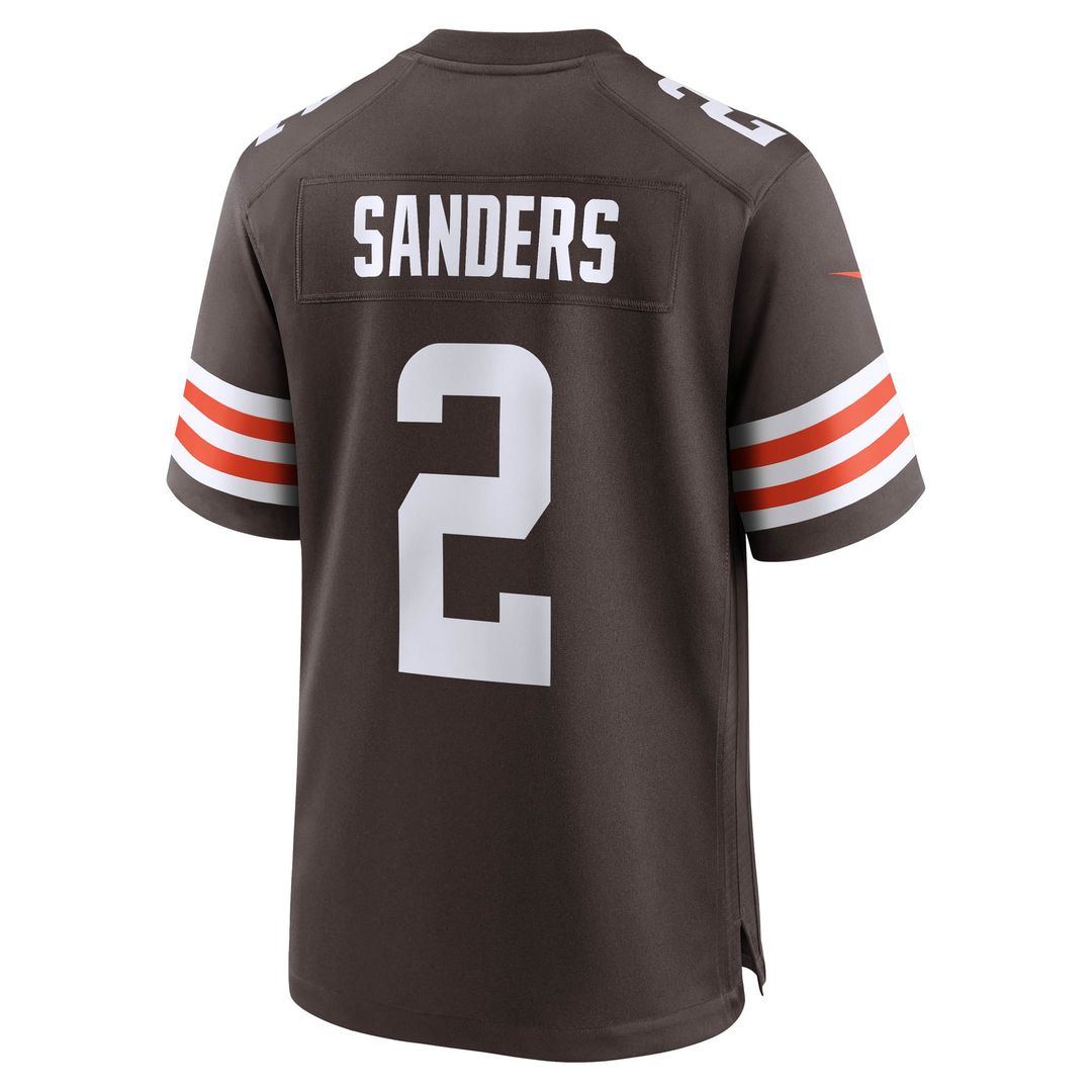 Shedeur Sanders Cleveland Browns Game Jersey - Brown