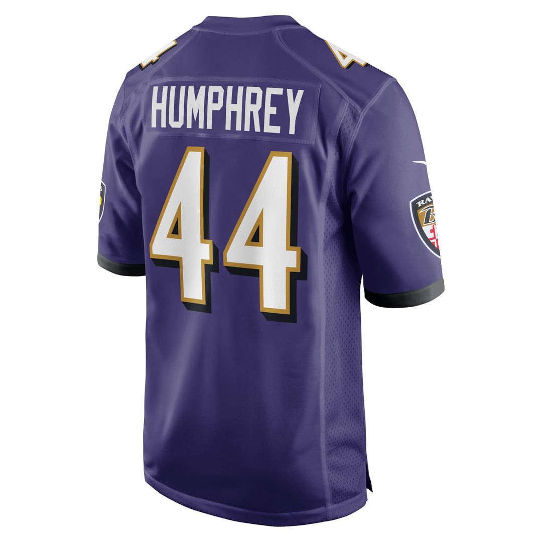 Marlon Humphrey Baltimore Ravens Game Team Jersey - Purple