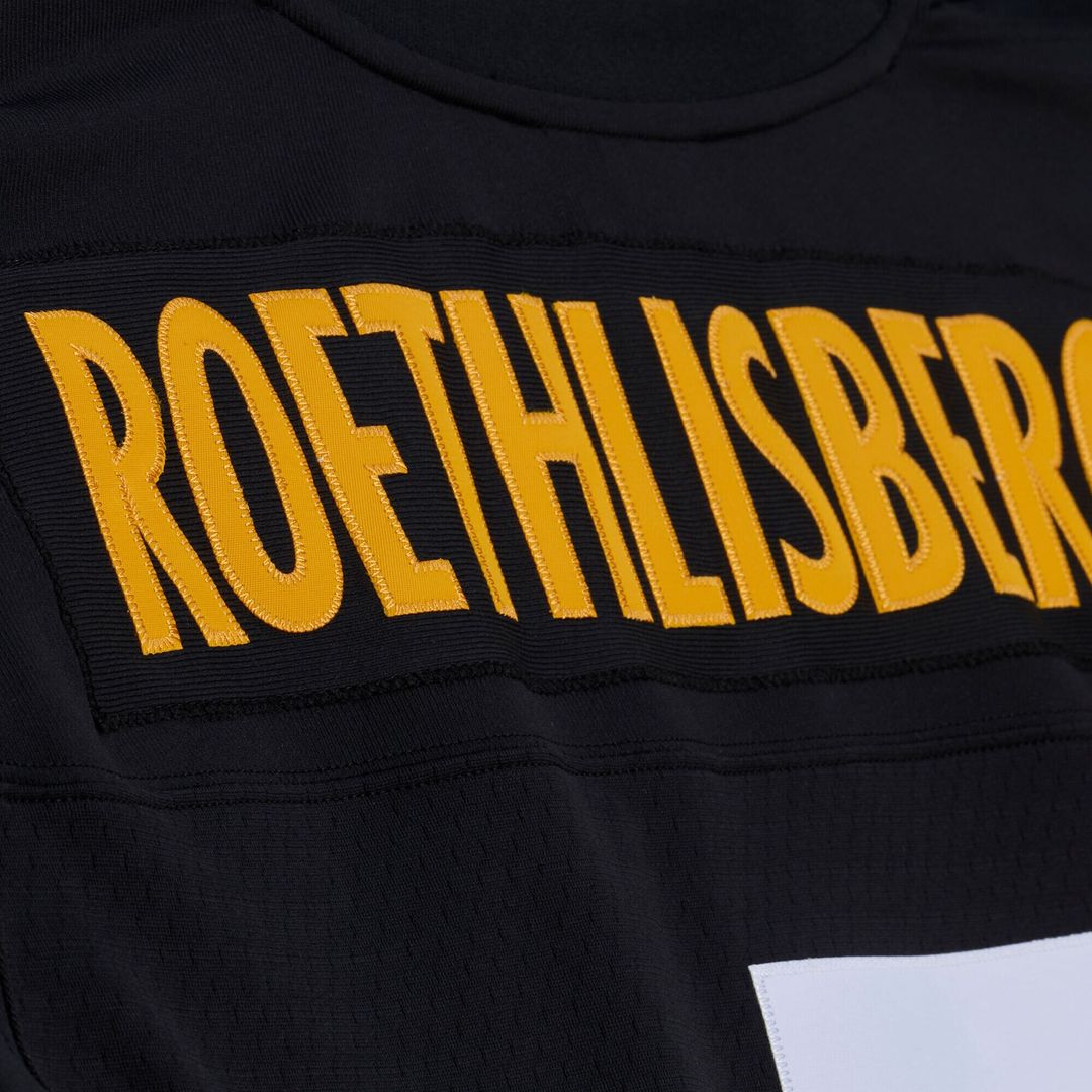 Ben Roethlisberger Pittsburgh Steelers 2004 Legacy Throwback Replica Jersey - Black