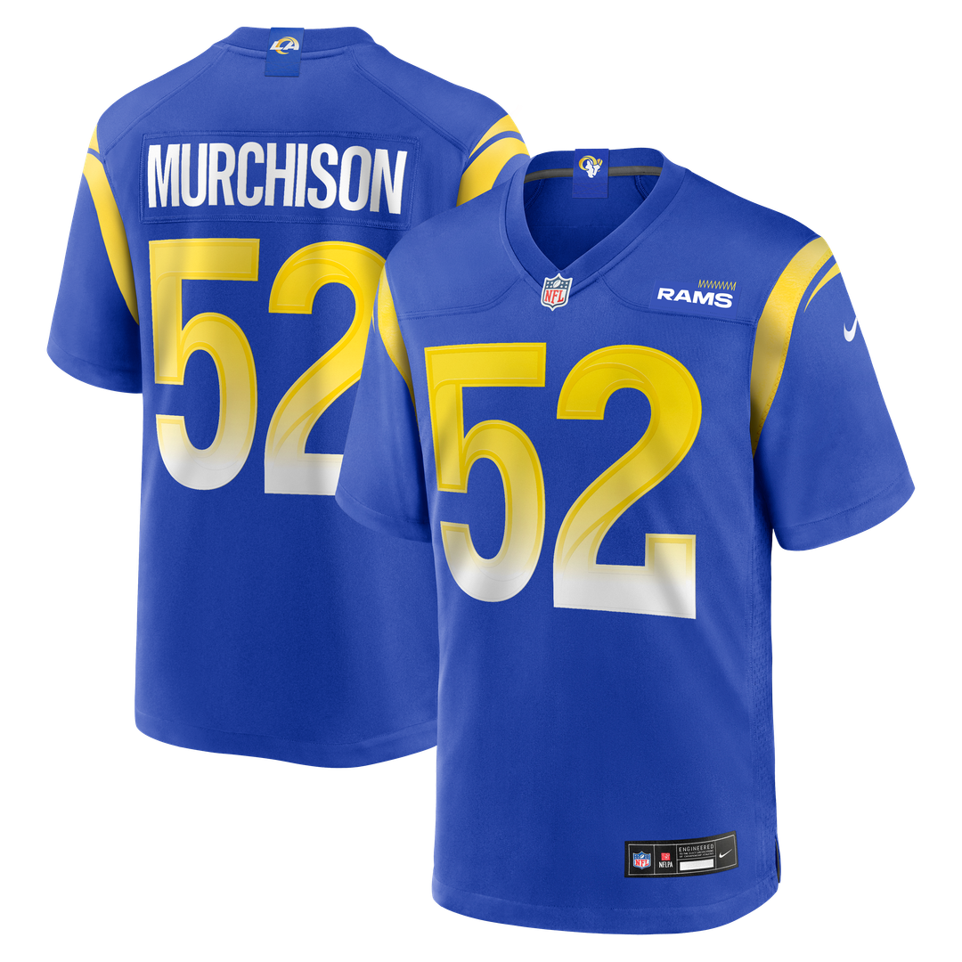 Larrell Murchison Los Angeles Rams Team Game Jersey - Royal