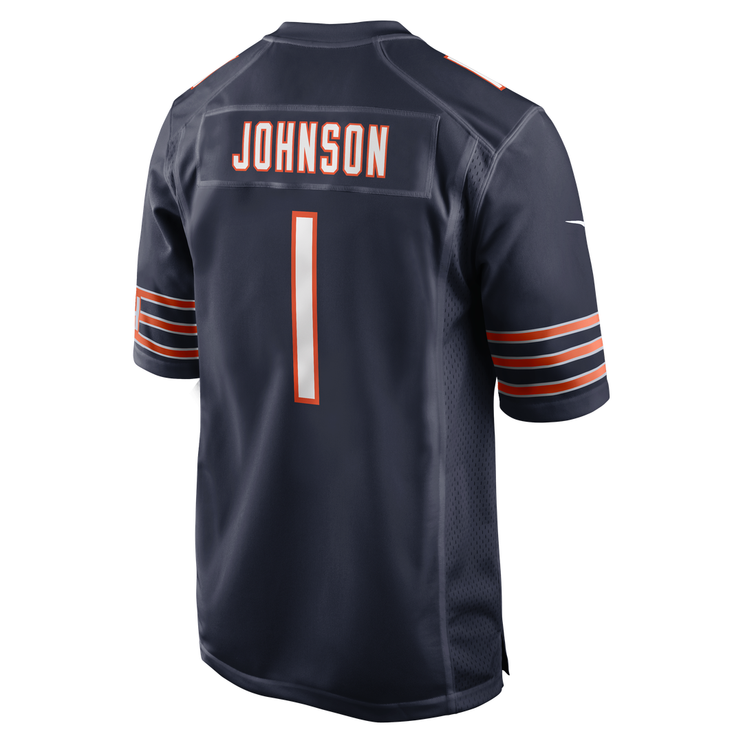 Jaylon Johnson Chicago Bears Game Jersey - Navy