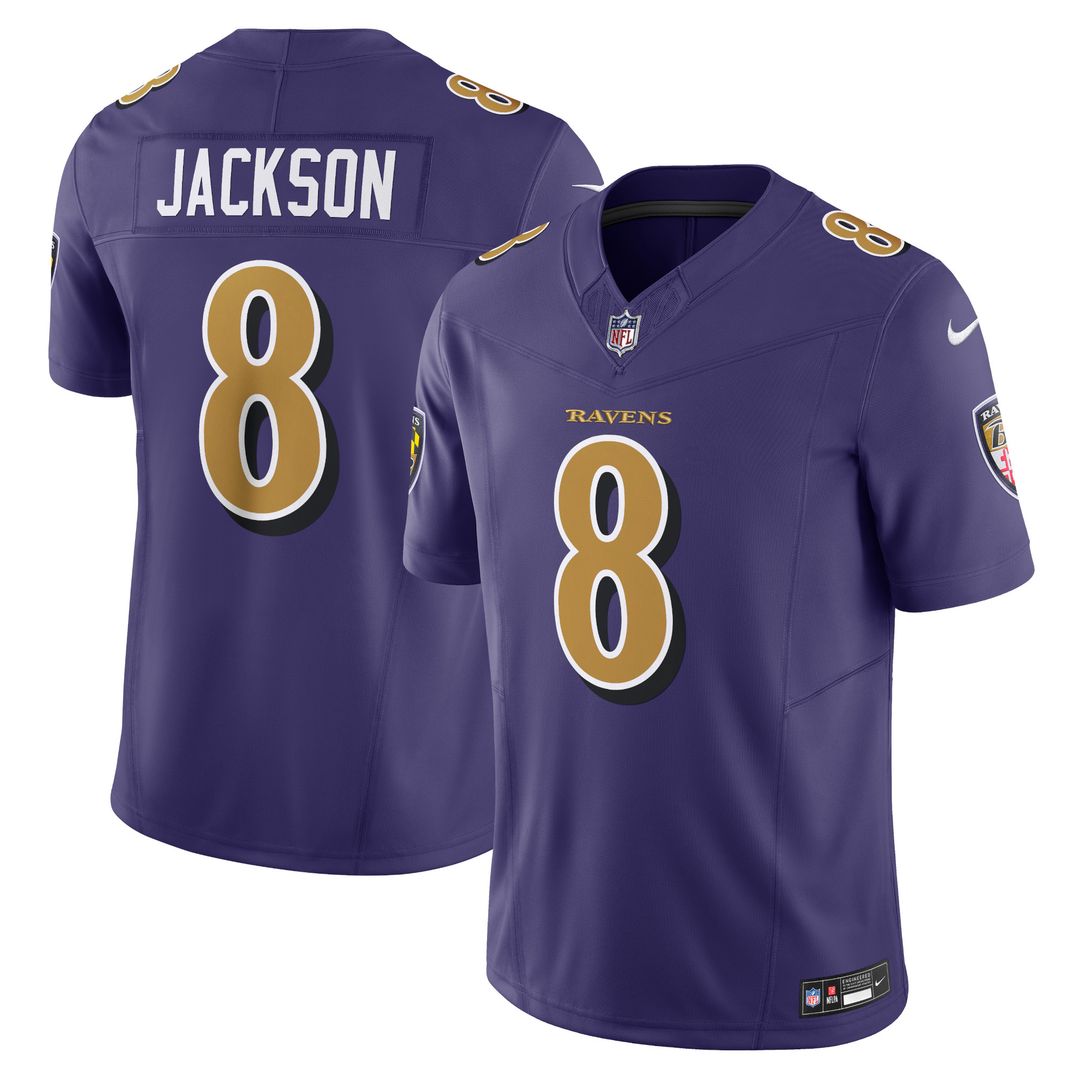 Lamar Jackson Baltimore Ravens Vapor F.U.S.E. Limited Jersey - Purple