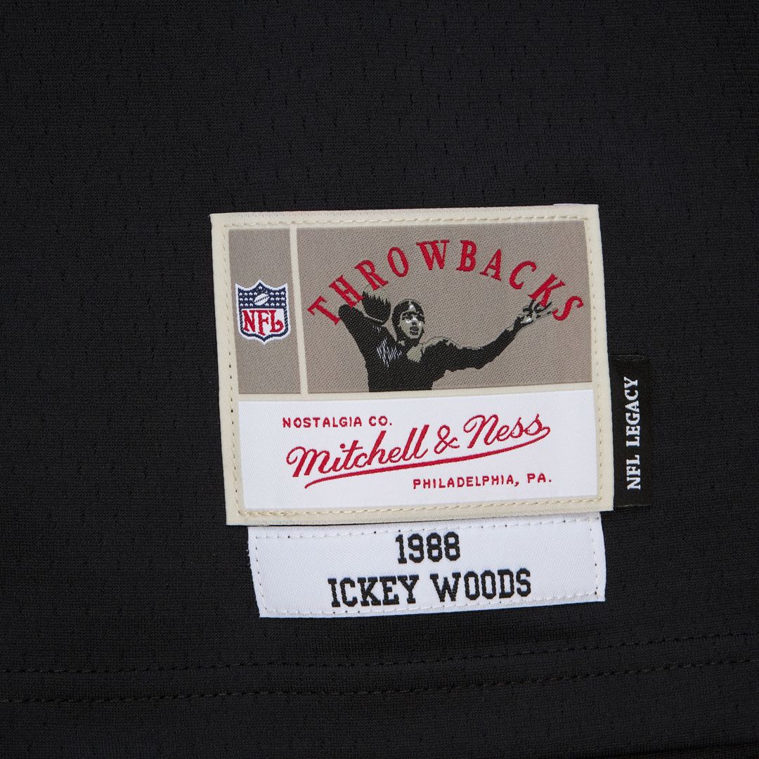 Ickey Woods Cincinnati Bengals 1988 Legacy Replica Jersey - Black