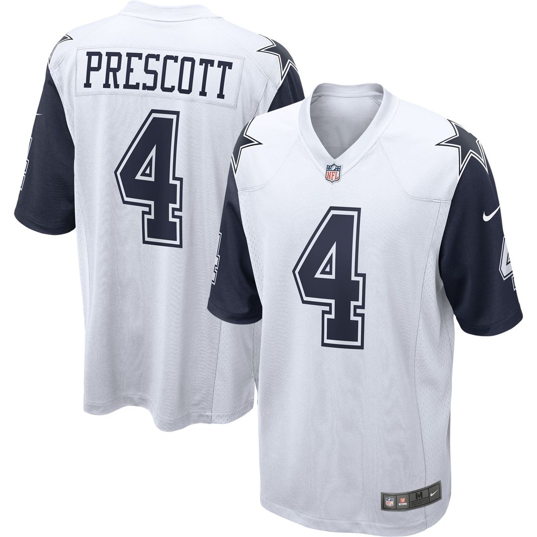 Dak Prescott Dallas Cowboys Alternate Game Team Jersey - Navy