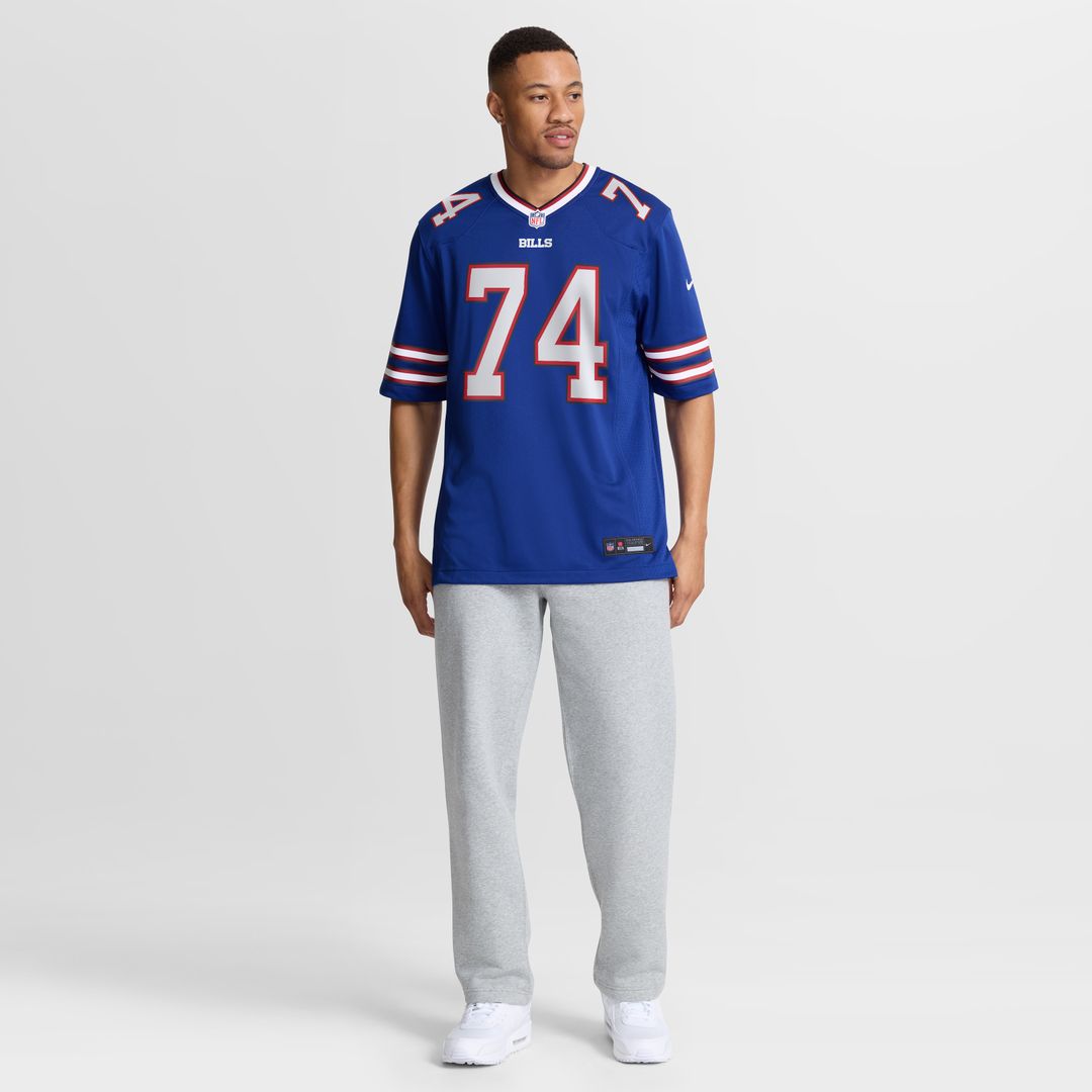 Jude Bowry Buffalo Bills Team Game Jersey - Royal