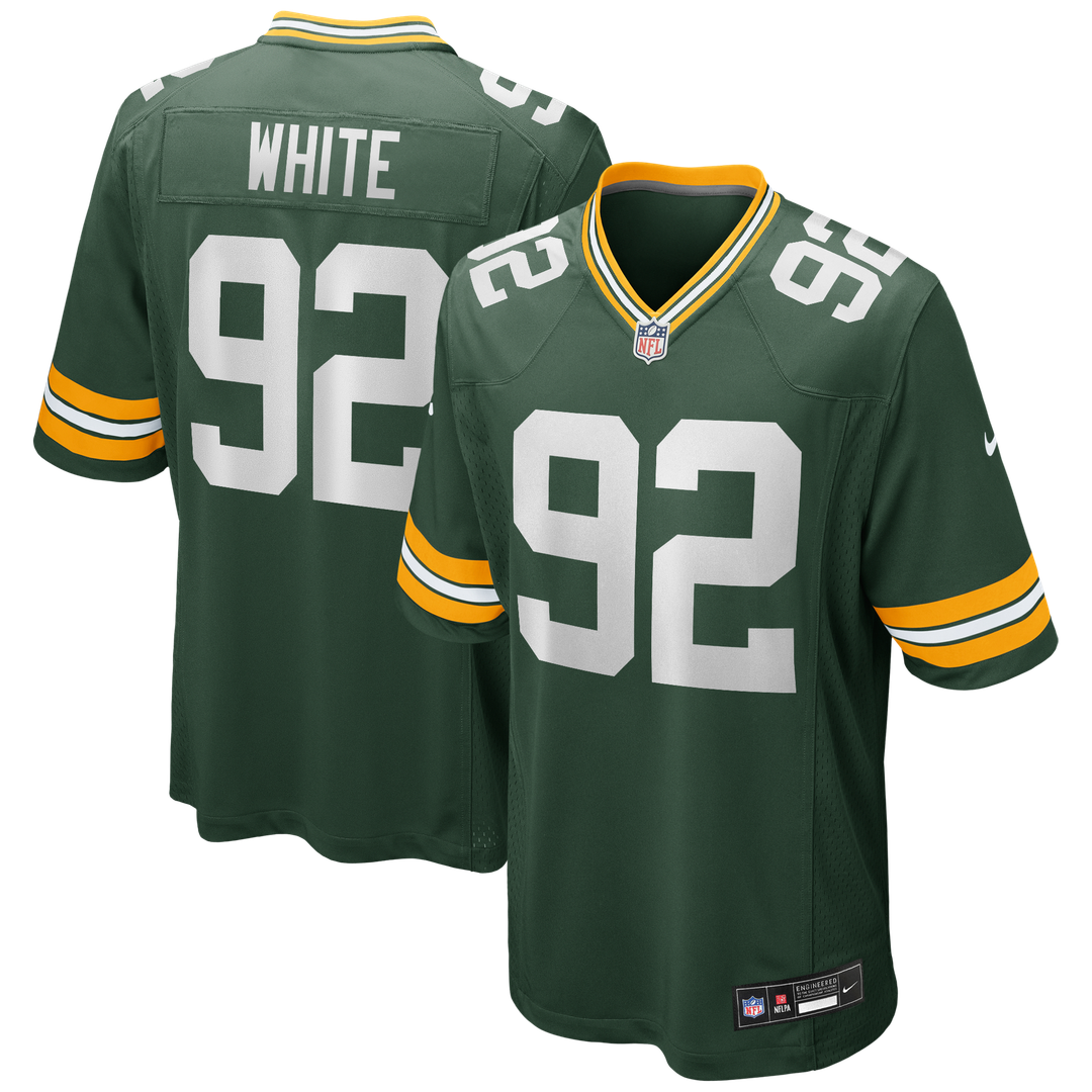 Reggie White Green Bay Packers Game Retired Player Jersey - Green