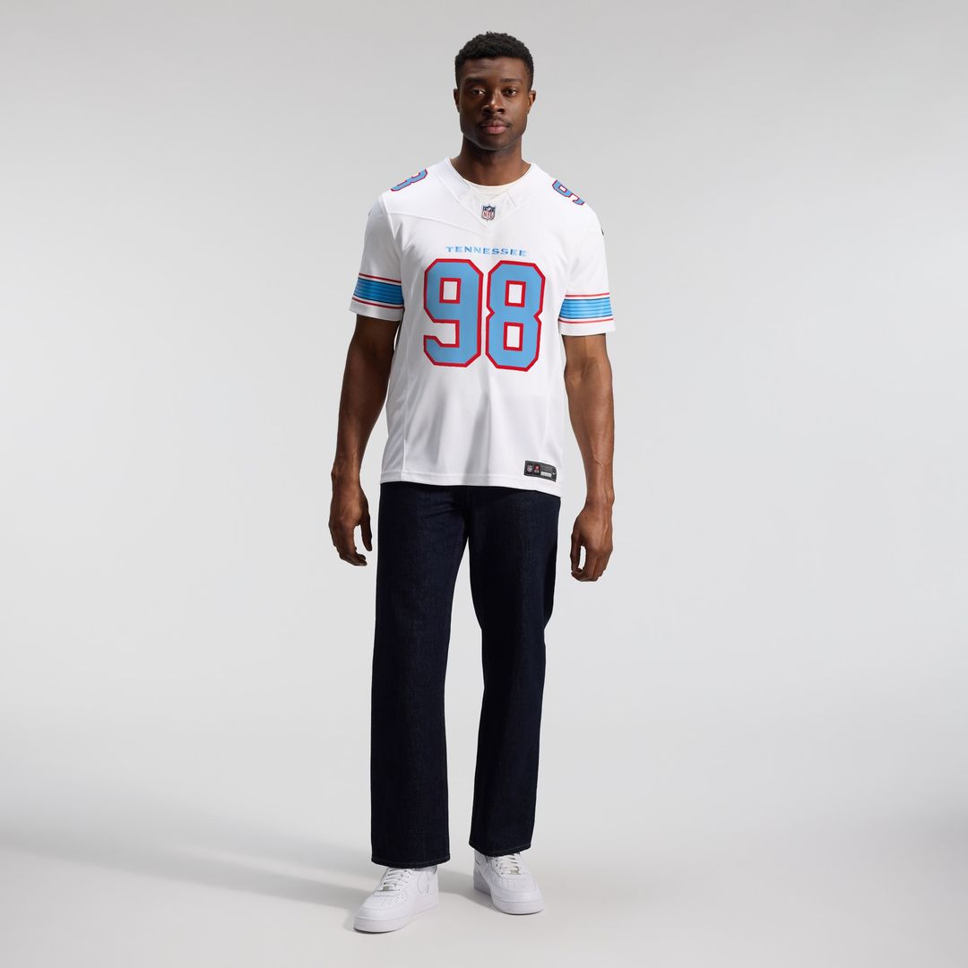 Jeffery Simmons Tennessee Titans Vapor F.U.S.E. Sewn Down Limited Jersey - Light Blue